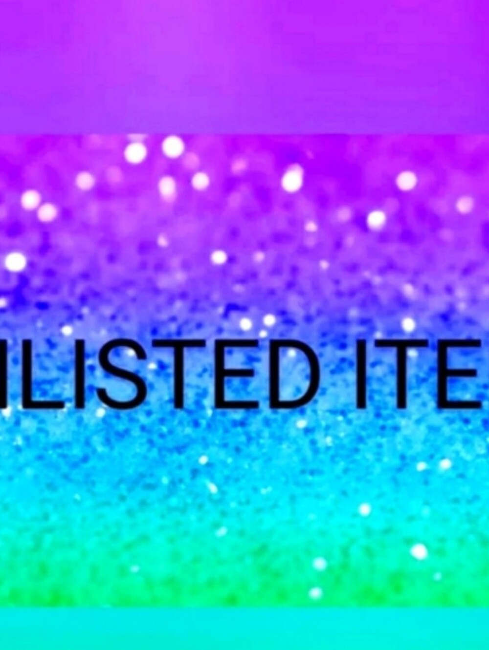 Vibrant Rainbow Glitter Gradient Graphic